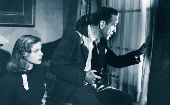 The Big Sleep (1946) Directed by Howard Hawks Shown: Lauren Bacall, Humphrey Bogart